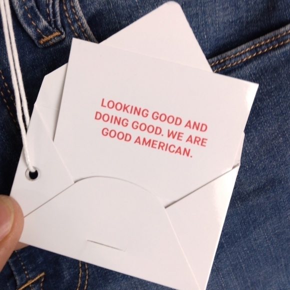 NWT Good American Good Waist Crop Jean $149 - Picture 11 of 13